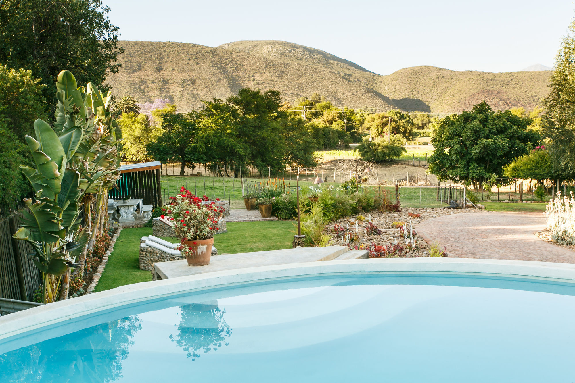 Die Fonteine Country Guesthouse And Glamping Oudtshoorn Exterior photo